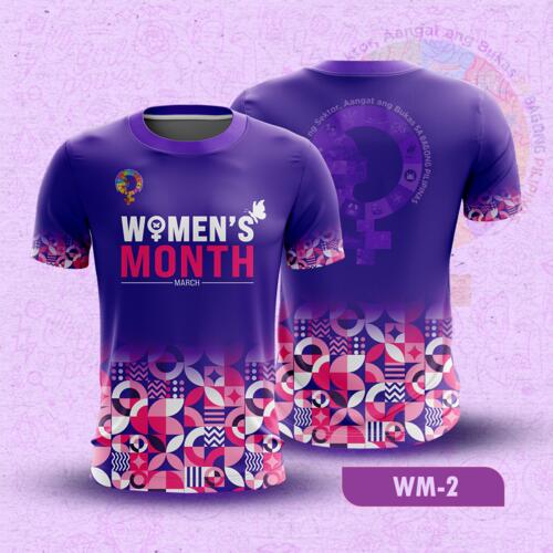 Women's Month Full Sublimation Shirt - WM-2 Thumbnail