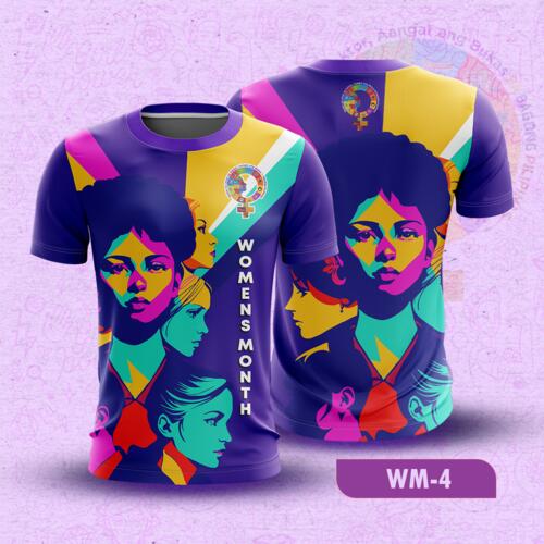Women's Month Full Sublimation Shirt - WM-4 Thumbnail