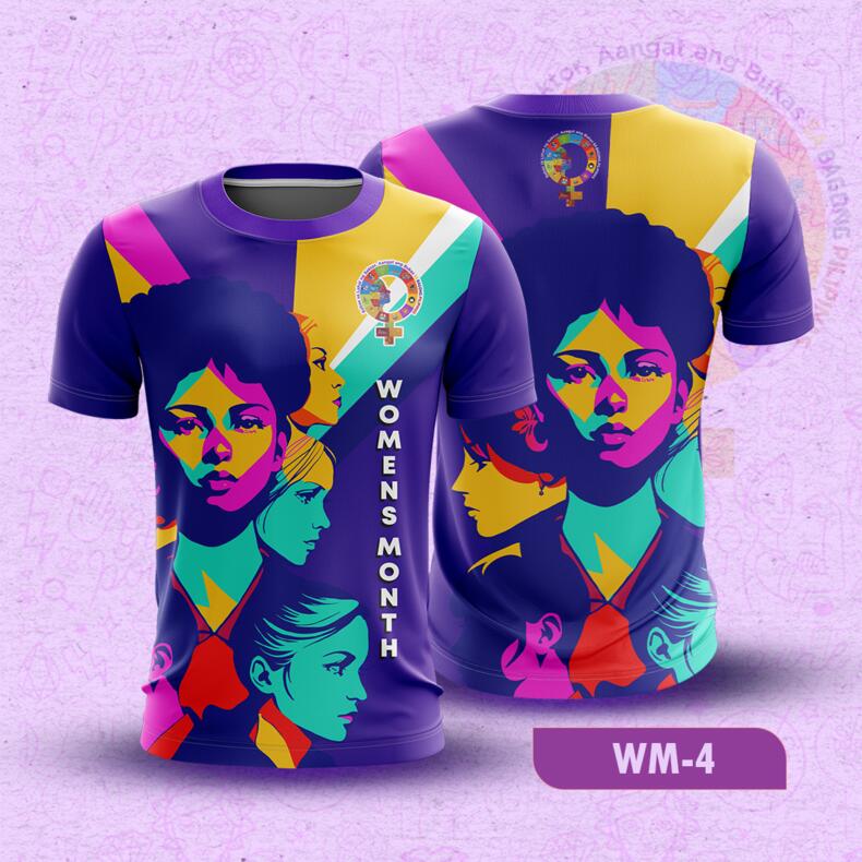 Women's Month Full Sublimation Shirt - WM-4 Thumbnail