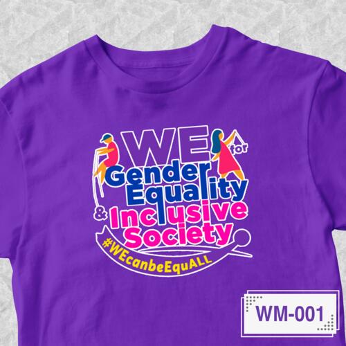 We for Gender Equality & Inclusive Society # WEcanbeEquALL - WM-001 Thumbnail