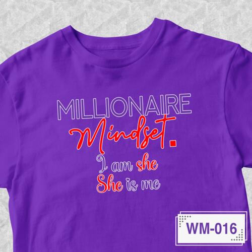 Millionaire Mindset. I am she, She is me - WM-016 Thumbnail