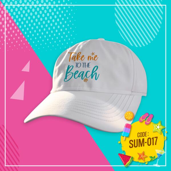 Brush Cap for Summer, Perfect for Travel this Summer, Beach, Vacation - SUM-017 Thumbnail