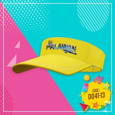Sun Visor Cap for Summer, Customizable Design, Philippines Travel Destination, Summer, Travel, Vacation Thumbnail