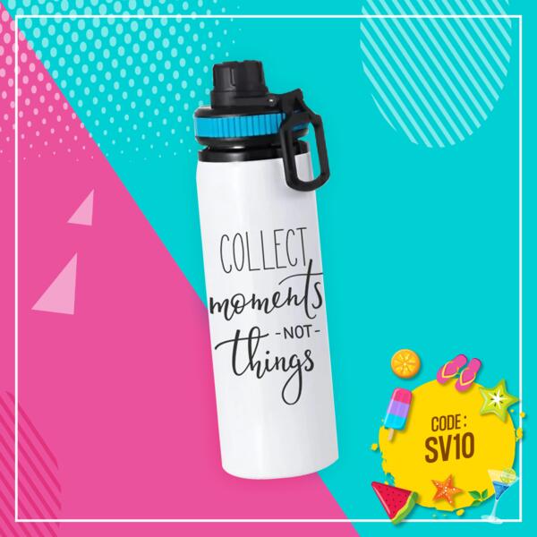 Aluminum Water Bottle for Summer, Perfect Water Bottle for Summer, Summer, Travel, Vacation - SV10 Thumbnail