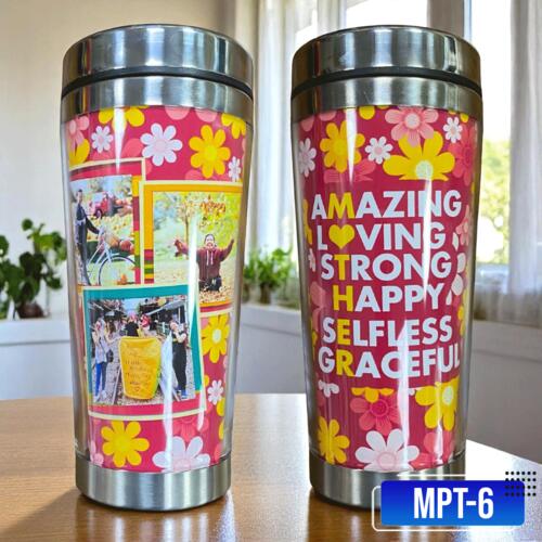 Amazing M♥THER, Perfect Gift for Mother's Day with Customizable Image, Stainless Tumbler for Mother - MPT-6 Thumbnail