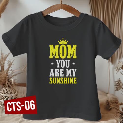 MOM you are my Sunshine,  Kid's Shirt for Mother's Day, Happy Mother's Day - CTS-06 Thumbnail