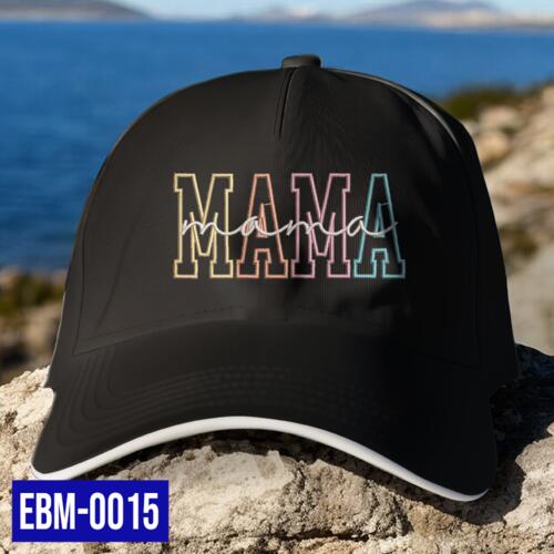 MAMA, Embroided 2 Tone Cap for Mother's Day, Best Gift for Mother's Day - EBM-0015 Thumbnail