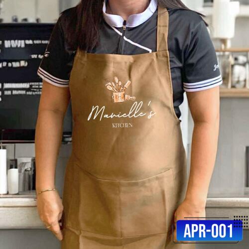 Mom's Kitchen, Apron with Personalized Name for Mother's Day - APR-001 Thumbnail