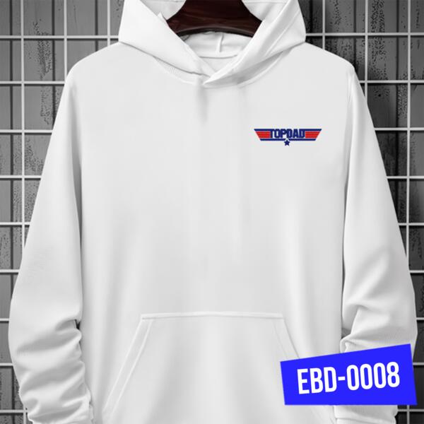 TOP DAD, Embroidered Hoodie Jacket for Top Dad, Happy Father's Day - EBD-0008 Thumbnail