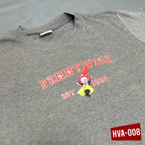 PENNYWISE Est. 1990, Varsity Halloween Design, Halloween Shirt - HVA-008 Thumbnail
