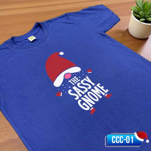 The SASSY GNOME, Christmas Gnome Adjective Design, Shirt for Christmas - CCC-01 Thumbnail