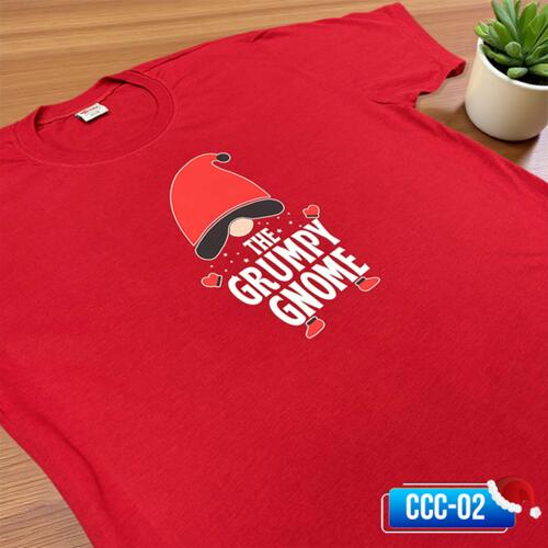 The GRUMPY GNOME, Christmas Gnome Adjective Design, Shirt for Christmas - CCC-02 Thumbnail
