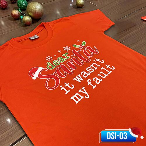 dear Santa, it wasn't my fault, Dear Santa Christmas Shirt - DSI-03 Thumbnail