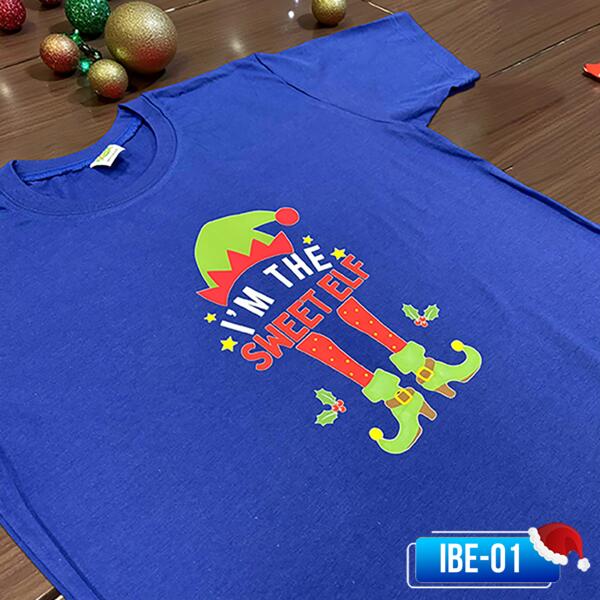 I'm the SWEET ELF, Elf Squad Christmas Shirt - IBE-01 Thumbnail