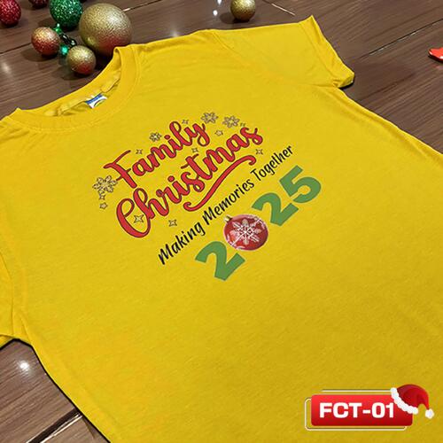 Family Christmas 2025, Making Memories Together, Christmas Family Shirt - FCT-01 Thumbnail