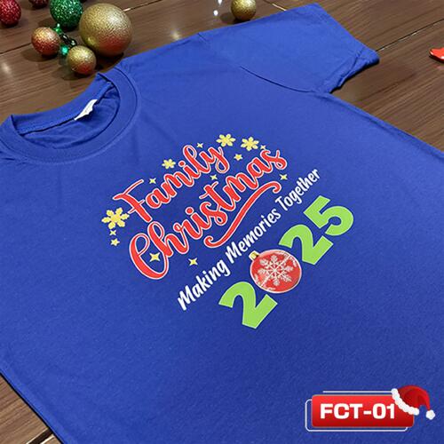 Family Christmas 2025, Making Memories Together, Christmas Family Shirt - FCT-01 Thumbnail