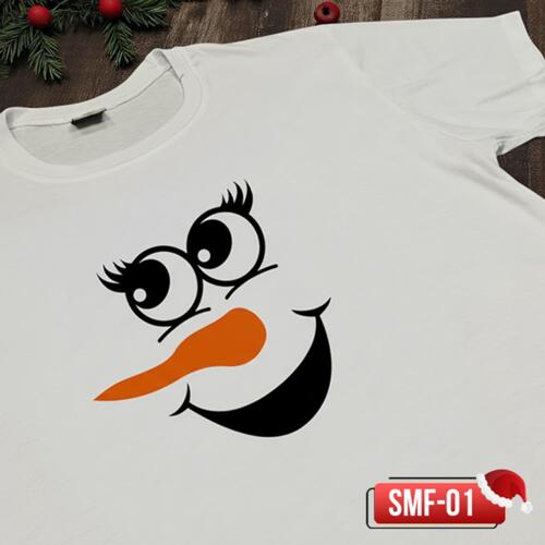 Snowman Face, Perfect Gift for Christmas - SMF-01 Thumbnail