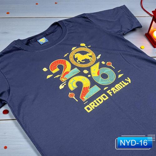 2026 New Year with Personalized Family Name, New Year Shirt - NYD-16 Thumbnail