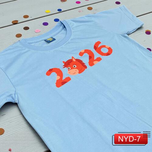 2026 Year of the Horse, New Year Shirt - NYD-07 Thumbnail