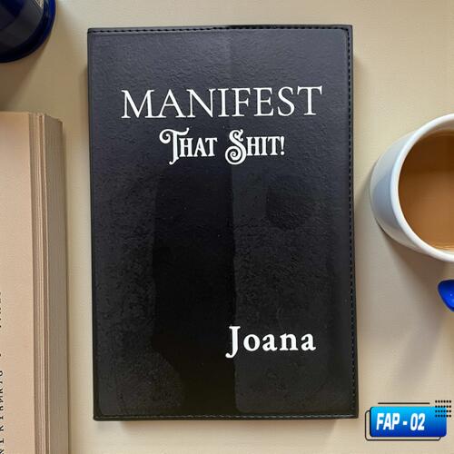 Manifest that Shit! Personalized Planner - FAP-02 Thumbnail