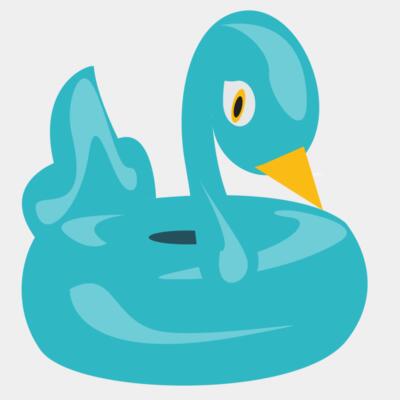 Summer Sticker - Life Saver Swan - VSS14 Thumbnail