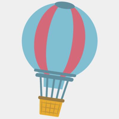 Summer Sticker - Hot Air Balloon - VSS22 Thumbnail