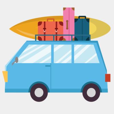 Summer Sticker - Car Travelling - VSS23 Thumbnail