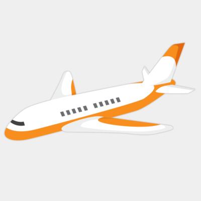 Summer Sticker - Plane - VSS25 Thumbnail