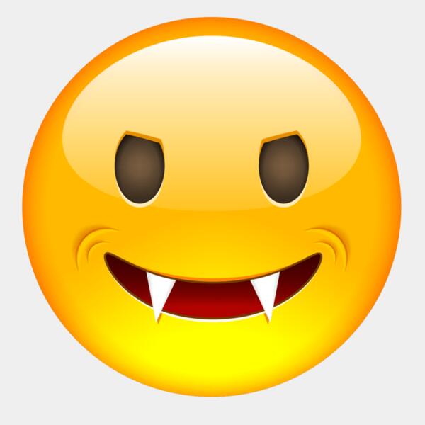 Emote, I am a Vampire 3D Emoji, Popular Designs, Emoji - EMJ 116 Thumbnail
