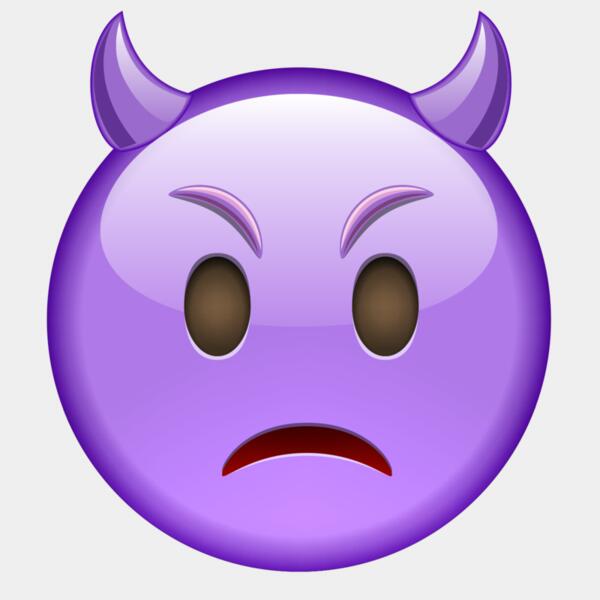 Emote, Angry Face with Horns 3D Emoji, Popular Designs, Emoji - EMJ 119 Thumbnail
