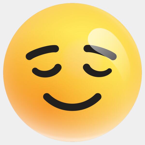 Emote, Relieved 3D Emoji, Popular Designs, Emoji - EMJ 150 Thumbnail