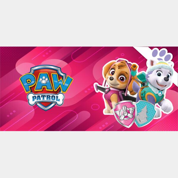 Mugs Designs , Template , Solid Color , Pink , Green , Violet , Sky Blue , Black and White , PNG , Paw Patrol , Beautiful Skye and Everest Puppy , Kids Design , Digital Printing , Customizable , Personalized Gift - PP13 Thumbnail