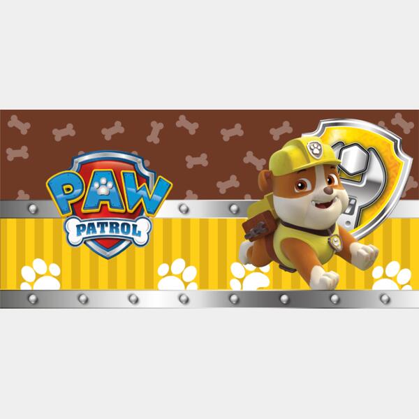 Mugs Designs , Template , Solid Color , Brown , Cyan, Yellow , Red , Gray , Black and White , PNG , Paw Patrol , Construction Puppy , Rubble Dog , Digital Printing , Customizable , Personalized Gift - PP5 Thumbnail