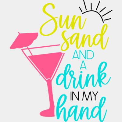 Sun San and a drink in my hand, Summer - SUM-007 Thumbnail