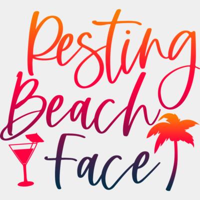 Resting Beach Face, Summer - SUM-018 Thumbnail
