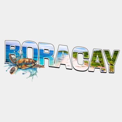 BORACAY, Summer Design, Travel Destination - D041-6 Thumbnail