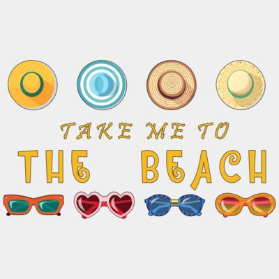Take me to The Beach, Summer, Travel, Beach - D041-23 Thumbnail