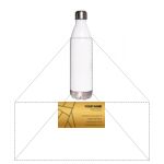 17oz Stainless Steel Cola Bottle (White) Thumbnail