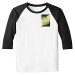 Raglan 3/4 Roundneck Shirt (White Body) Thumbnail