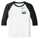 Raglan 3/4 Roundneck Shirt (White Body) Thumbnail