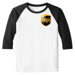 Raglan 3/4 Roundneck Shirt (White Body) Thumbnail