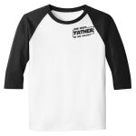 Raglan 3/4 Roundneck Shirt (White Body) Thumbnail