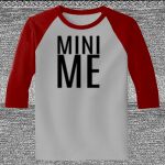 Raglan 3/4 Roundneck Shirt (Gray Body) Thumbnail