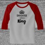 Raglan 3/4 Roundneck Shirt (Gray Body) Thumbnail