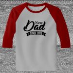 Raglan 3/4 Roundneck Shirt (Gray Body) Thumbnail