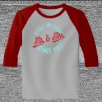 Raglan 3/4 Roundneck Shirt (Gray Body) Thumbnail