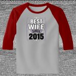 Raglan 3/4 Roundneck Shirt (Gray Body) Thumbnail