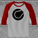 Raglan 3/4 Roundneck Shirt (Gray Body) Thumbnail