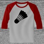 Raglan 3/4 Roundneck Shirt (Gray Body) Thumbnail