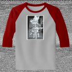 Raglan 3/4 Roundneck Shirt (Gray Body) Thumbnail